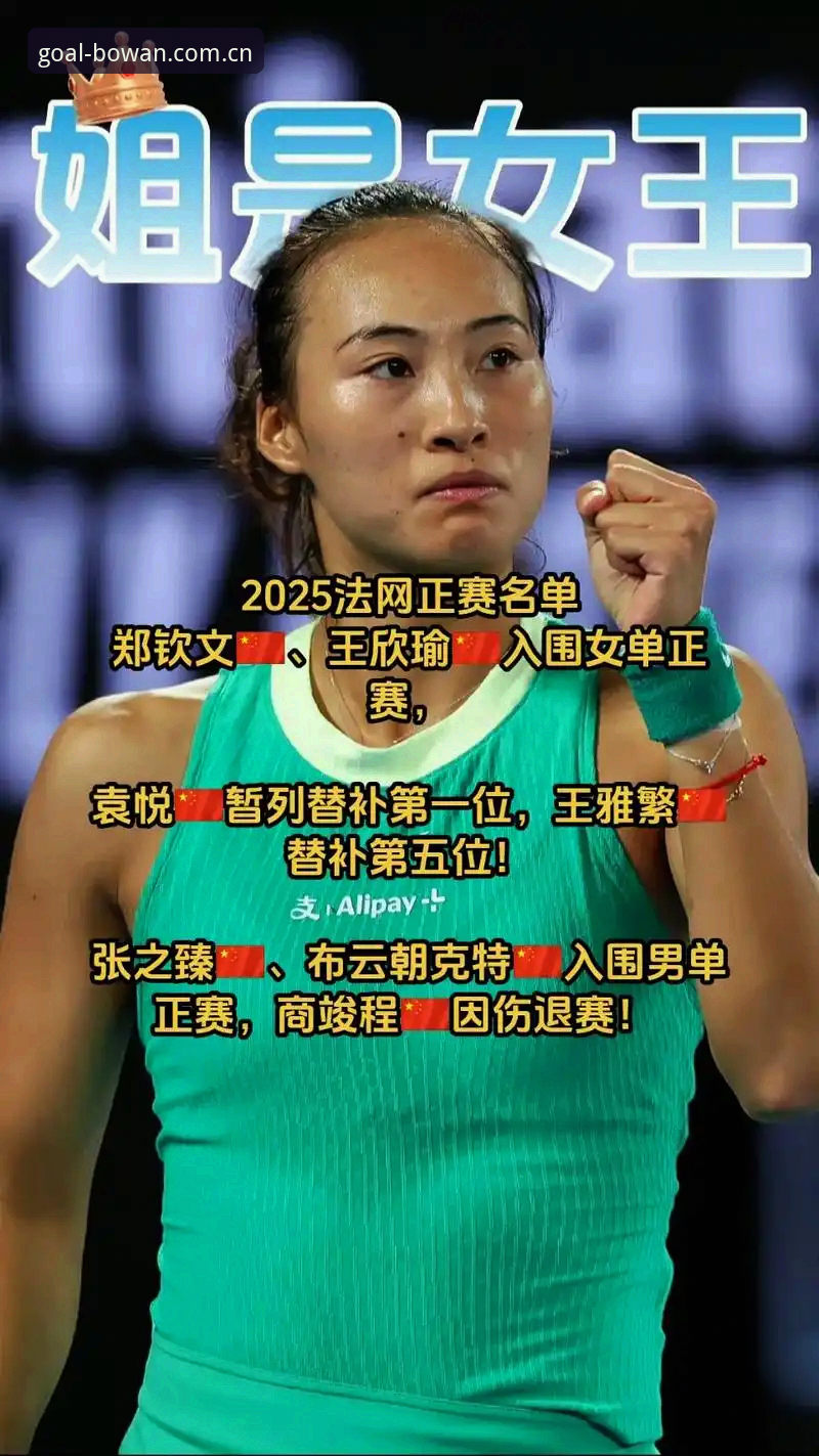郑钦文法网保分战vs王欣瑜种子突围：博万体育用户独家观赛策略解析